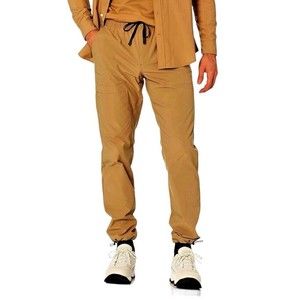 Men's hiking pants Pull On hiking pants Large Camel that absorb moisture